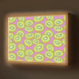 Kiwi - Speels - Groen Light Box met batterij (Wandlamp) middel 907 -z3d_website