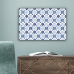 Patroon - Tegel - Blauw canvas 2cm klein 34 -sfeer4