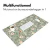Roze - Vogels - Kleurrijk Muismat XXL klein 681 -sfeer4