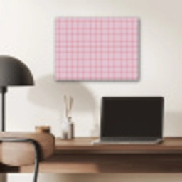 Raster - Patroon - Roze PET vilt klein 837 -sfeer5