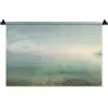 Zee - Horizon - Blauw - Mist Wandkleed katoen klein -zz3d
