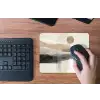 Minimalistisch - Landschap - Dimensie muismat rubber klein -toetsenbord