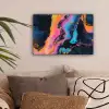 Modern - Marmer - Oranje canvas 2cm klein -sfeer1