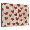 Hartjes - Krant - Loveyou Textielframe zwart klein -3d