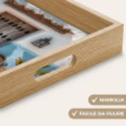 Deur - Manden - Planten Dienblad Rechthoek middel -USP_HandgreepIT