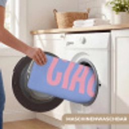 Ciao - Roze - Blauw - Golvend Badmat klein -USP_WasbaarDE