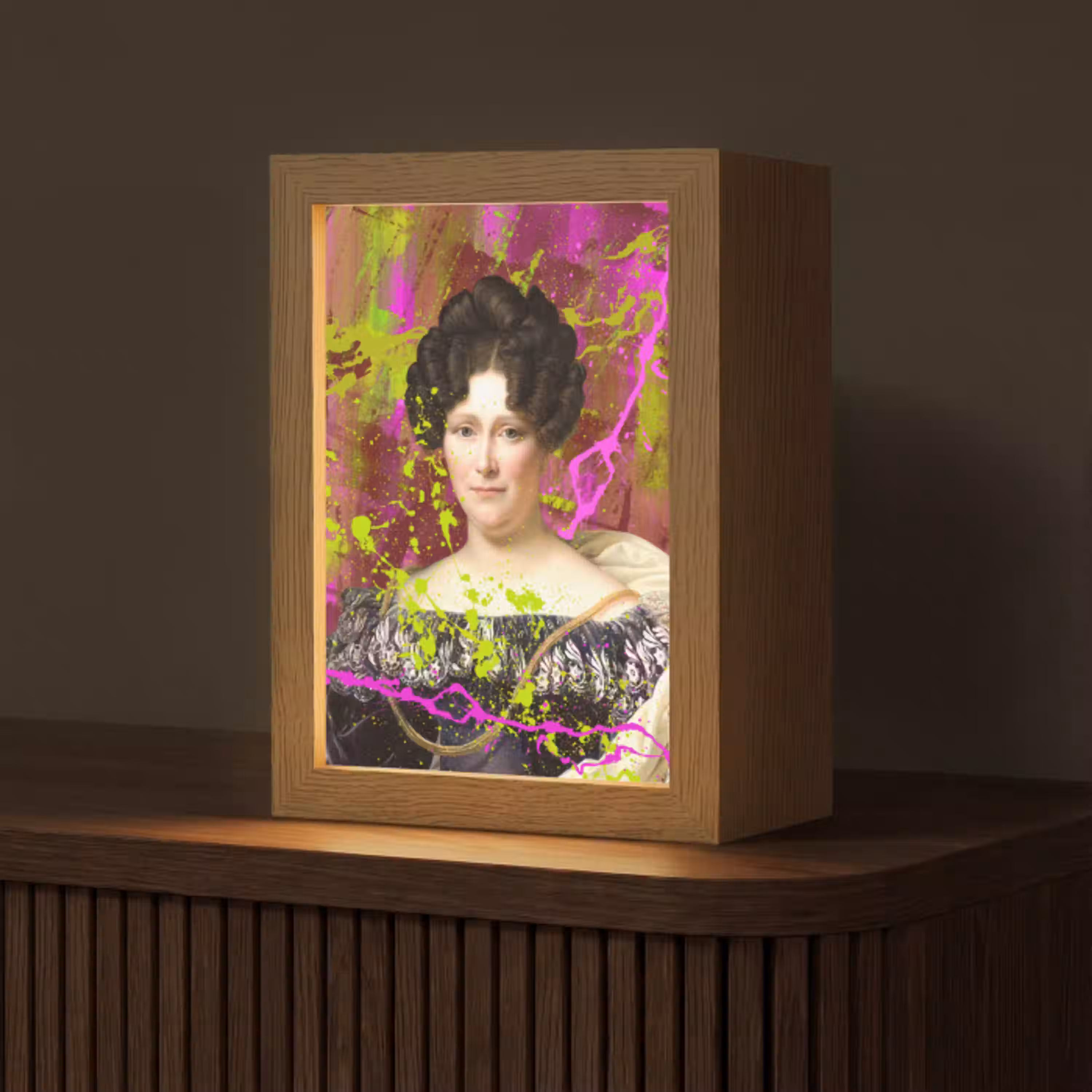 Johanna Henriette Engelen - Dubois Drahonet - Neon Light Box met kabel (Tafellamp) klein -z3d_website