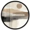 Minimalistisch - Landschap - Dimensie Fotolijst rond zonder passe partout klein -3d