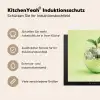 Groen - Disco - Decoratie - Appel Inductie beschermer vinyl 3mm middel -tsfeer2_DE