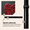 Kersen - Hart - Rood - Zwart Inductie beschermer vinyl 3mm middel -zzzzzzz-induclip_ES