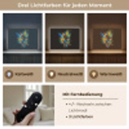Papegaai - Vogel - Dier - Kleurrijk - Verf Light Box met batterij (Wandlamp) middel -USP_lichtkleurDE