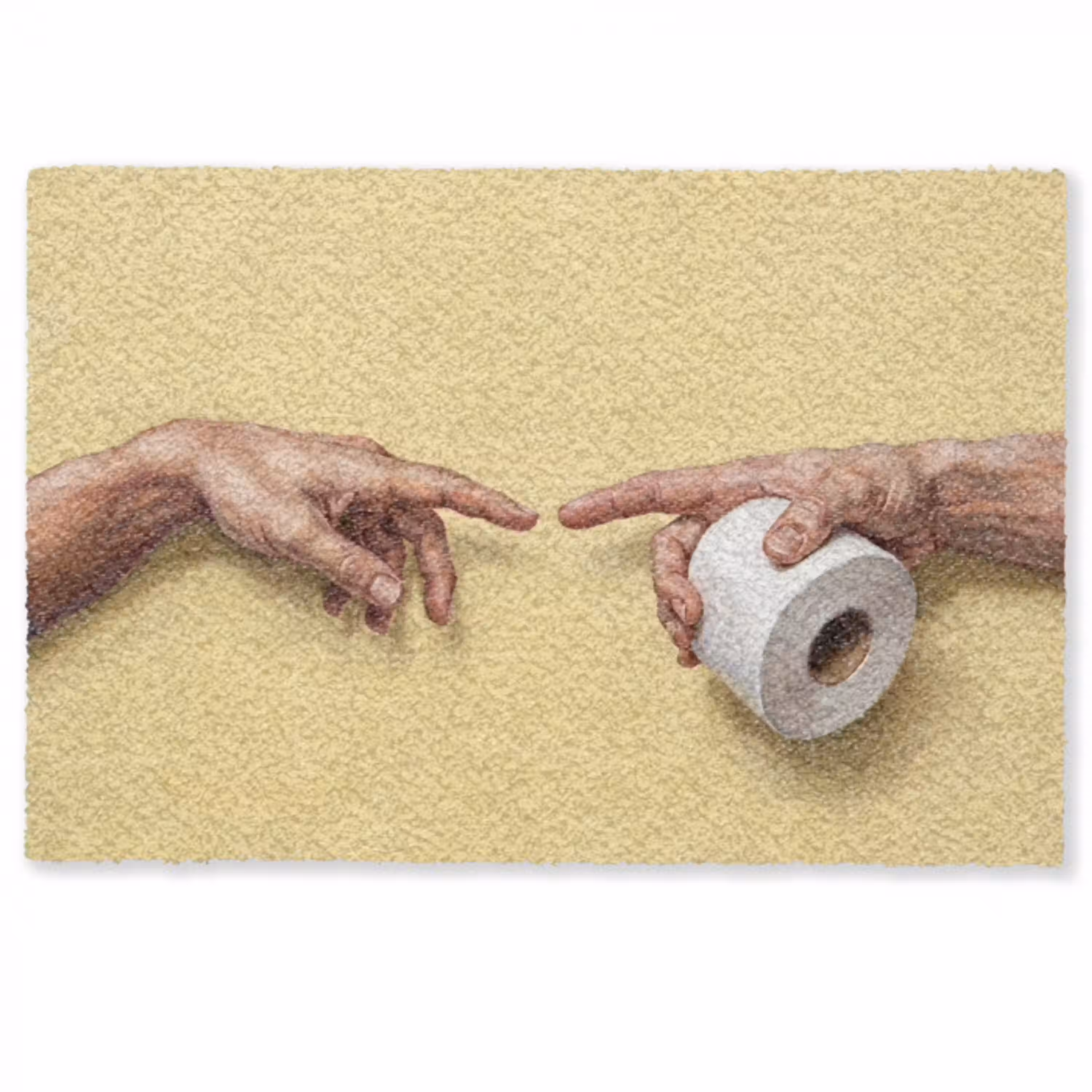 Klassiek - Kunst - Humor Deurmat klein -zkaufland3d