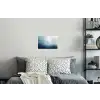 Meeuw - Wit - Zee - Mistig Muursticker klein -slaapkamer
