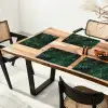 Monstera - Bladeren - Tropisch - Jungle Placemat vinyl groot -zzsfeer4_Kitchenyeah-website
