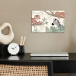 Jungle - Rustiek - Pastel poster papier klein -sfeer1