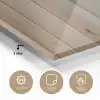Hout - Planken - Licht plexiglas 5mm klein -sfeer2