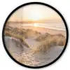 Duinen - Strand - Zee Fotolijst rond zonder passe partout klein -3d
