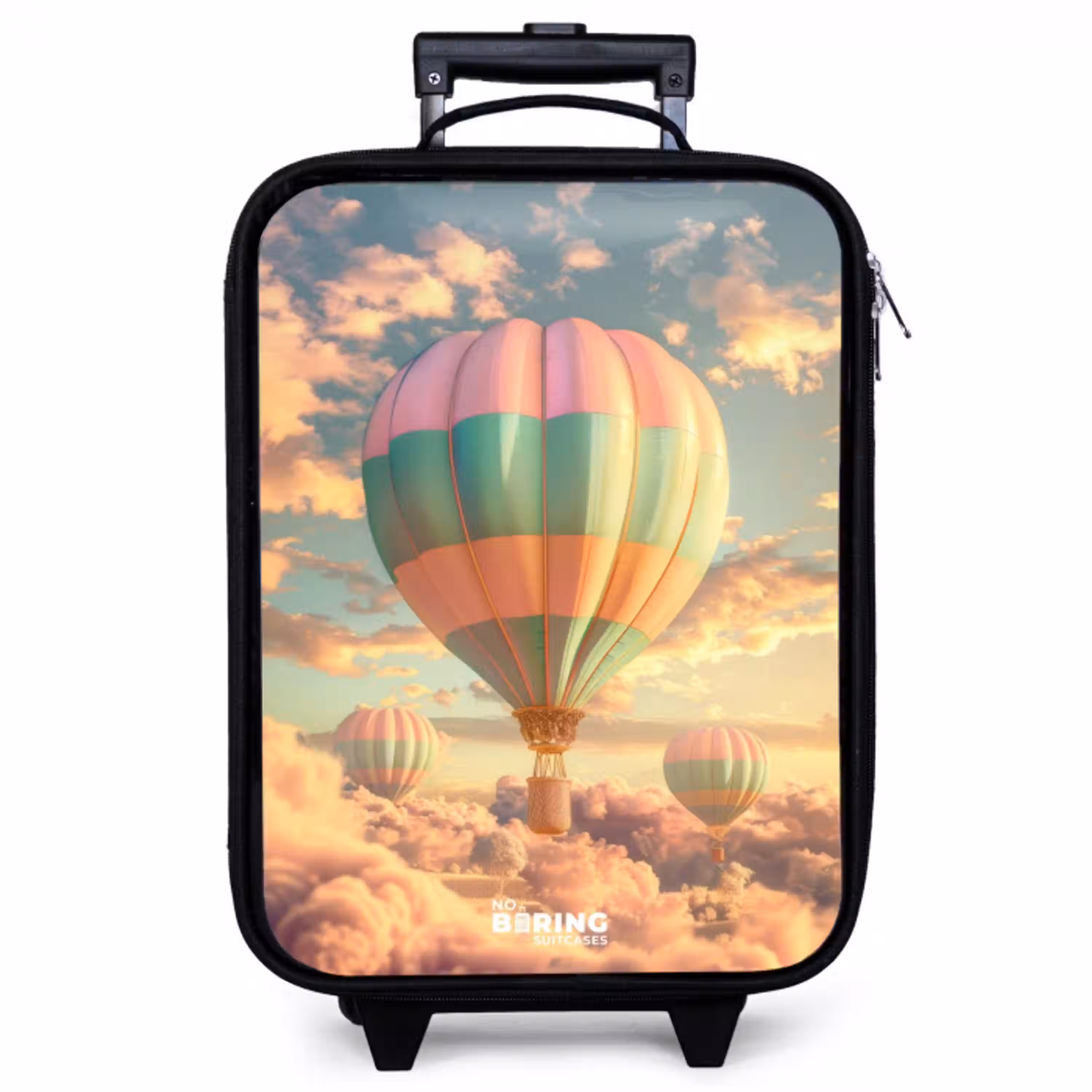 Pastel skyliner Kinderkoffer - Zwart klein -zzz_website3d