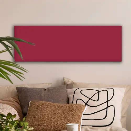 Rood - Effen kleur canvas 2cm klein 828 -sfeer1