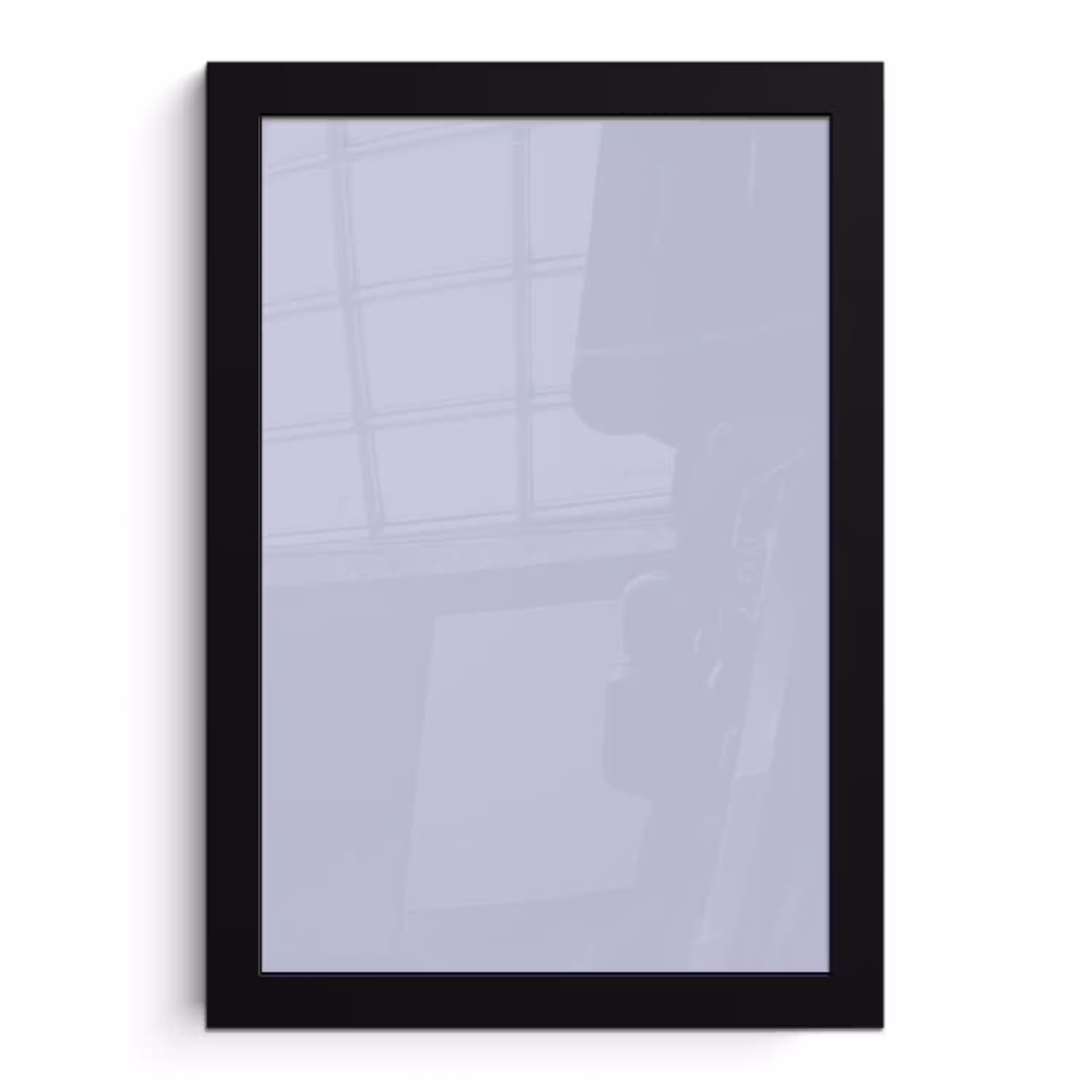 Chalky - Lavender - Paars fotolijst zwart zonder passe partout klein 224 -3d