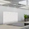 Grafisch - Patroon - Modern - Onderbroken keuken achterwand spatscherm klein 900 -3d_schuin