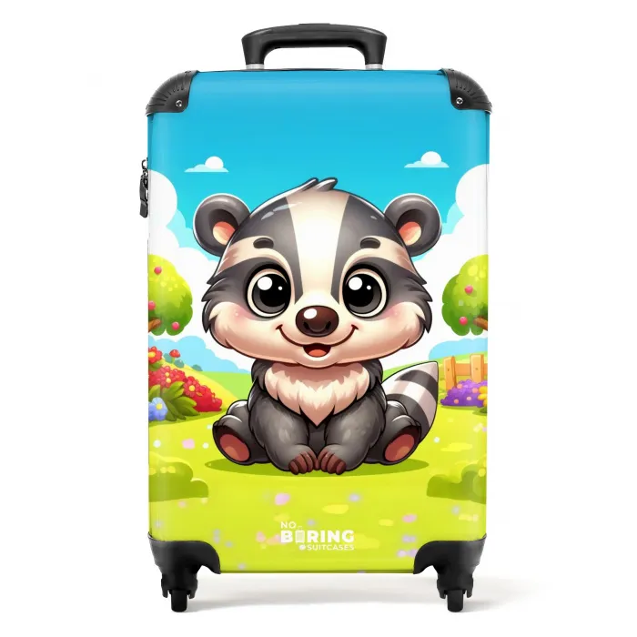 Willy Wipstaart Koffer - NBS - Handbagage middel -productfoto_recht