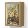 Grote vaas met bloemen - Josep Mirabent - Oude meesters Light Box met kabel (Wandlamp) klein -3d