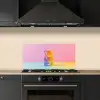 Pastel - Snoep keuken achterwand spatscherm klein -sfeer1