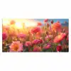 bloemen-rozen-natuur-roze-bloem Muismat XXL klein -3d_leeg
