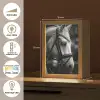 Paard - Schimmel - Portret Light Box met kabel (Tafellamp) klein -USP_FR