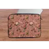 Klassiek - Botanisch - Roze laptophoes neopreen klein 279 -tafel