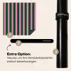 Verticale strepen - Groen - Roze Inductie beschermer vinyl 3mm middel 274 -zzzzzzz-induclip_DE