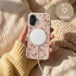 Ginkgo - Patroon - Roze Toughcase MagSafe Apple iPhone 17 klein 1017 -USP_MagsafeV