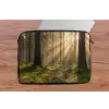 Bos - Zonlicht - Gras laptophoes neopreen klein -tafel