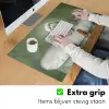 Hond - Bad - Champagne - Handdoek Muismat XXL klein -sfeer3