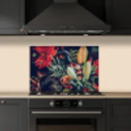 Herfstboeket in Fluweel keuken achterwand spatscherm klein -sfeer1