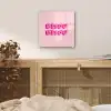 Bisou - Roze - Dikke letters plexiglas 5mm klein -sfeer4