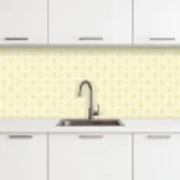 Patroon - Subtiel - Geel keuken achterwand 2 middel 871 -3d