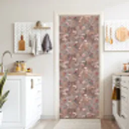 Bloemen - Wild - Pastel deurposter klein 289 -sfeer5