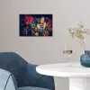Boeket - Stilleven - Bloemen - Planten - Rood poster papier klein -sfeer3
