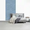 Golven - Ritmisch - Blauw fotobehang vinyl groot 64 -slaapkamer