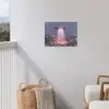 Ufo - Rozen - Pastelkleuren tuinposter los doek klein -sfeer8