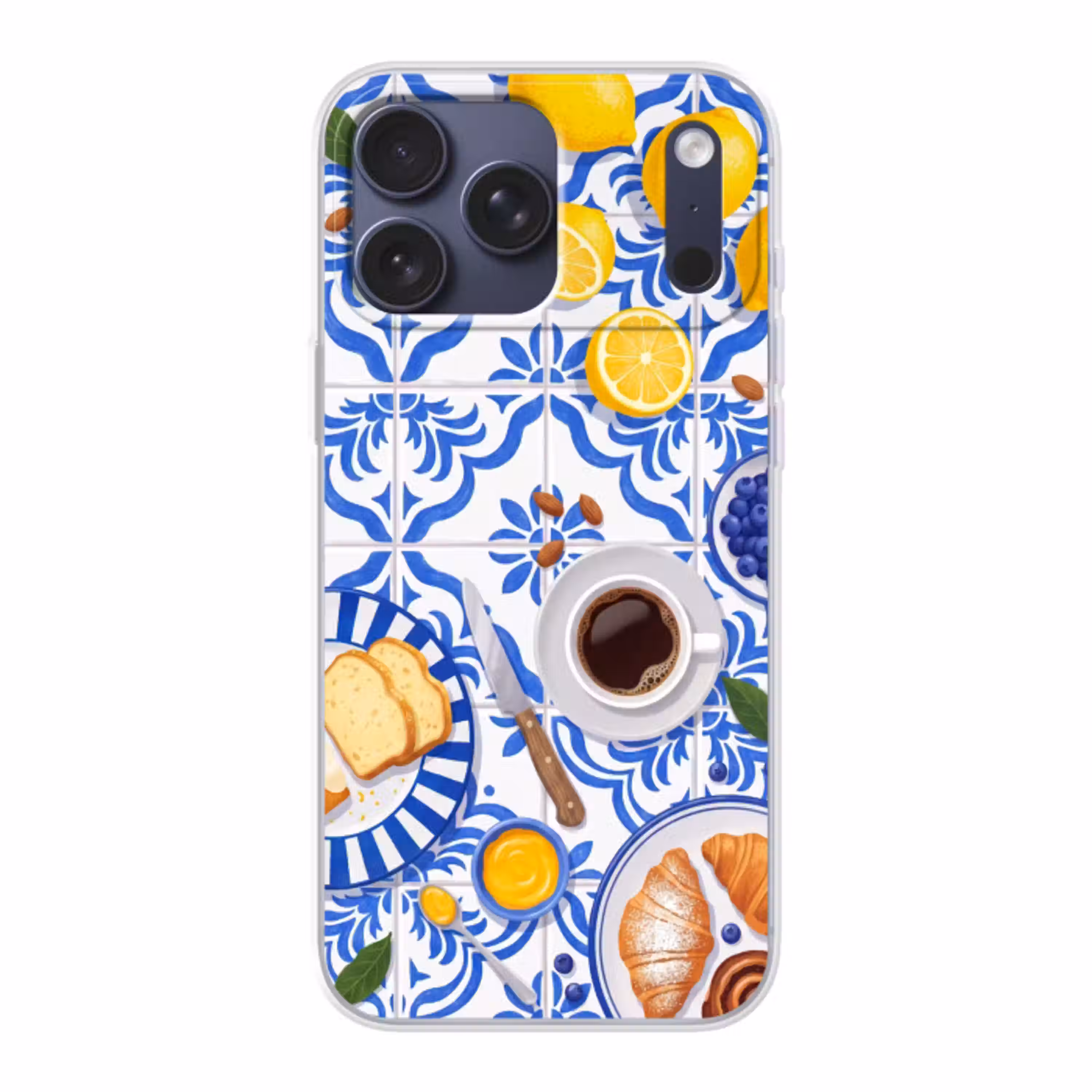 Ontbijt - Gebak - Eten Telefoonhoesje iPhone 17 Pro Max klein -3d