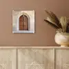 Houten - Deur - Lantaarn plexiglas 5mm klein -sfeer5