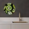 Kiwi - Fruit - Groen KitchenYeah - Keuken - Wandcirkel Forex klein -sfeer1