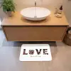 Love - Lettercollage Badmat klein -sfeer1