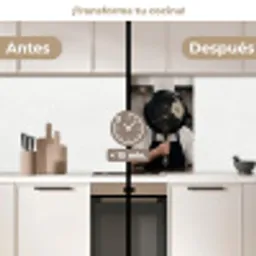 Koks - Koekenpannen - Keuken keuken achterwand 2 middel -voor-na2_ES