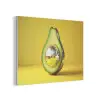 Avocado - Discobal - Geel - Glitter PET vilt klein -3d