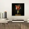 Exotisch - Boeket - Vaas - Goud aluminium wit klein -sfeer1