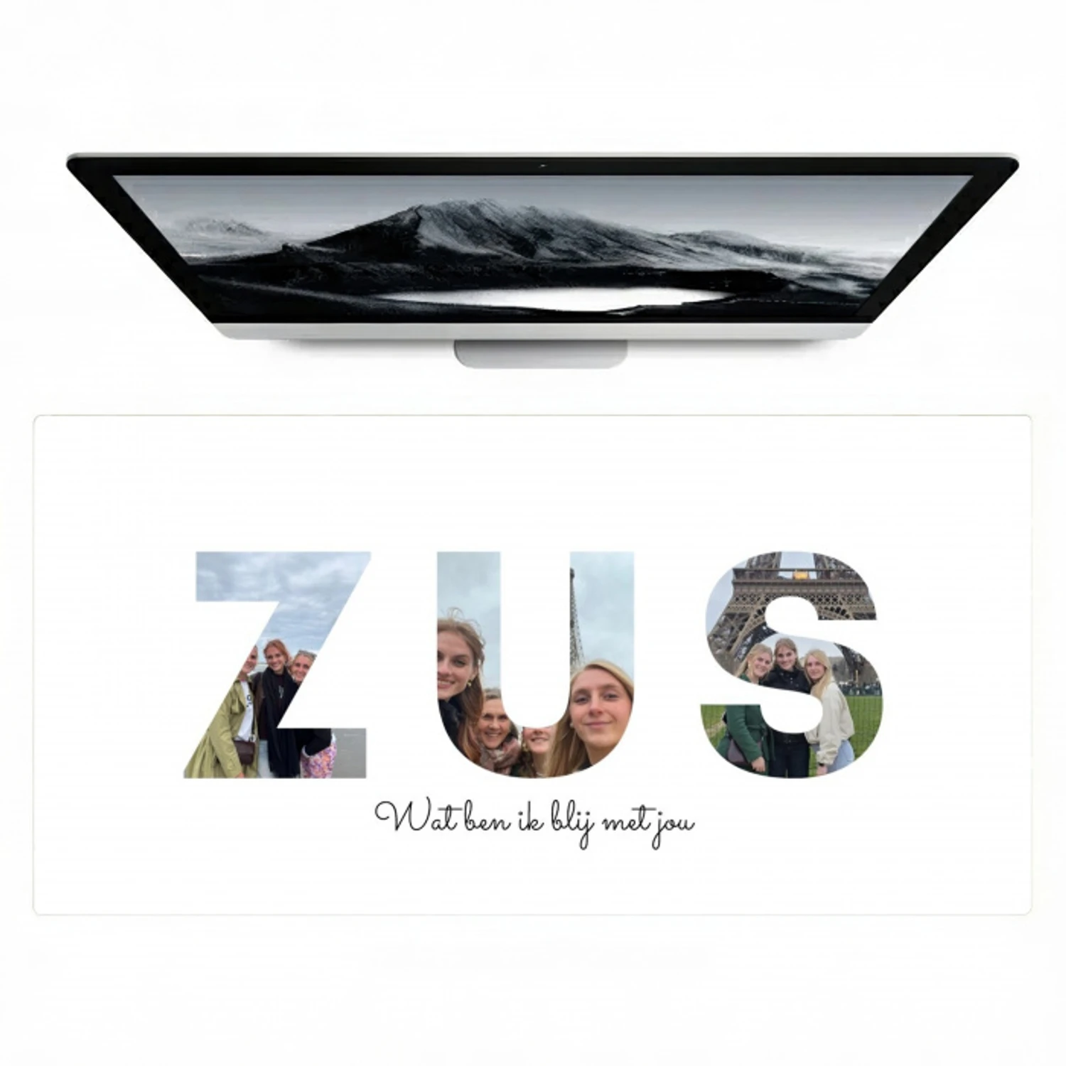 Zus - Lettercollage Muismat XXL klein -zzz3d